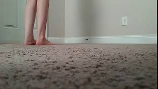Vacuuming With Feet