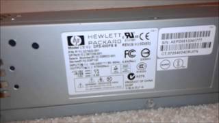 Audio Demo of the HP DPS 600 575w Power Supply