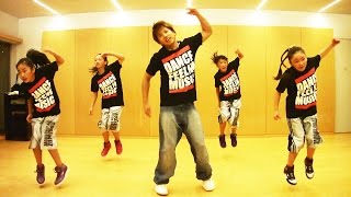 ヒップホップダンス練習用　体育や文化祭の創作ダンス振り付け見本【ダンサーYU-SUKE】