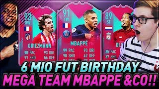 GUCKT EUCH DIESES FUT BIRTHDAY TEAM AN OMG! 6 MILLIONEN COINS ?? FIFA 19 Ultimate Team Squad Builder