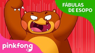 El Oso y los Dos Amigos | Fábulas de Esopo | Pinkfong Cuentos Infantiles