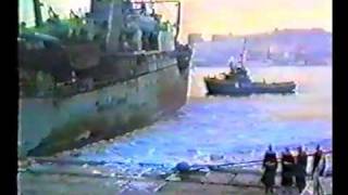 Возвращение ПСКР В.Денисова с похода.