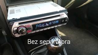 Separator antenowy w VW Bora