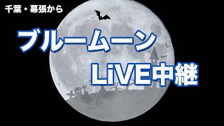 ブルームーン ライブカメラ【46年ぶりのハロウィンの満月】