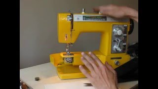 Privileg Topstar Electronic Super Automatic 796 Nähmaschine Sewing machine Швейная машина  test
