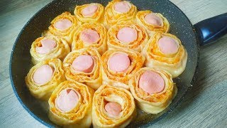 Горячее Блюдо НА СКОВОРОДЕ из Простых Продуктов!