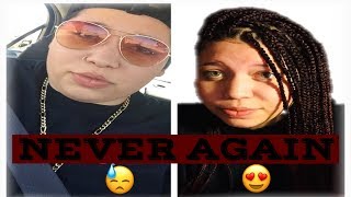 SHOCKING ?| FIRST TIME GETTING BOX BRAIDS| STRAIGHT,CURY HAIR