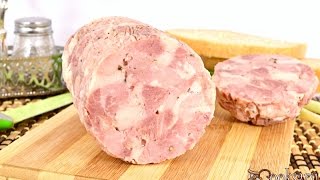 Ветчина рубленая из свинины и курицы