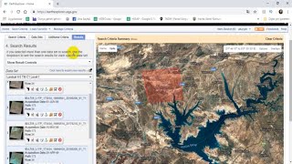 How to download LANDSAT 8 from USGS Earth explorer