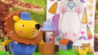 Peppa avec le Gardien du Zoo Activité