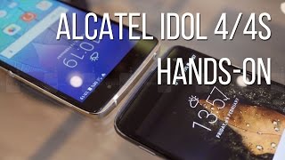 Alcatel's new Idol 4 and 4s are hot pieces of art: hands-on