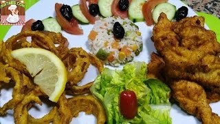 فكرة تحضير مائدة غداء او عشاء سهلة سريعة وشهية مثل المطاعم