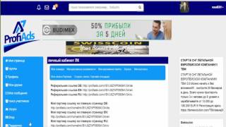 ProfiAds Подключена для вывода платежка Payeer Первый вывод из Profi Ads