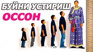 КАТТА ЁШДА БУЙНИ КАНДАЙ УСТИРИШ МУМКИН?
