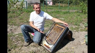 Солнечная воскотопка своими руками