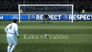 PES 2010 - FC Barcelona vs Real Madryt karne