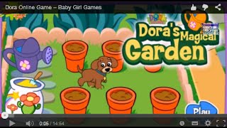 Dora's Magical Garden Online Game – Baby Girl Games