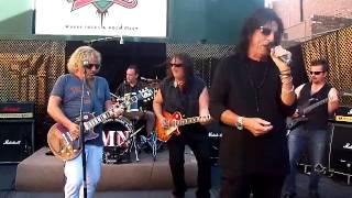 Alice Cooper with Sammy Hagar at Cooperstown Az. Fun Free time!!! ( the mics. were a little off)