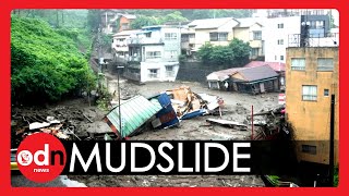Dozens Missing as Mudslides Sweep Away Homes in Japan