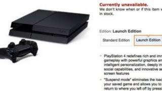 Amazon Selling Launch Day PS4'S Again... But Theres A Catch...
