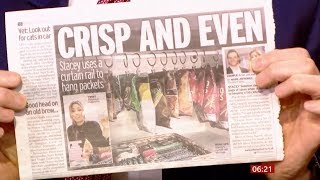 Organising your snacks by Stacey Solomon (Updated) (UK) - BBC News - 21/22 January 2020