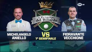 Aniello VS Vecchione - I Principi del Biliardo 2016/2017 - 3^ Tappa 1^ Semifinale