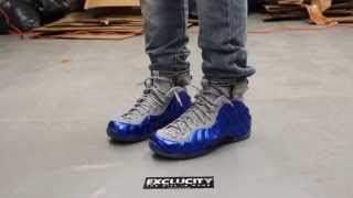 Nike Foamposite One "Sport Royal" On-feet at Exclucity