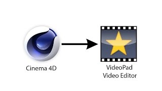 Как сделать готовые intro и.др. из Cinema 4D на видеоредакторе VideoPad