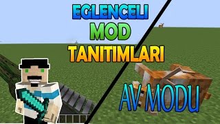 Minecraft : Eğlenceli Mod Tanıtımı : Av Modu - Av Tüfeği,Pompalı ve Ölüm Animasyonu