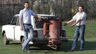 АВТОМОБИЛЬ НА ДРОВАХ САМОДЕЛЬНАЯ ТЕХНИКА, МАШИНЫ И МЕХАНИЗМЫ Сделано Руками