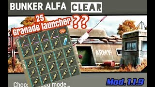 BUNKER ALPHA BERSIH TOTAL PAKAI GRANADE LAUNCHER - Last Day On The Earth : Sulvival MOD 1.1.9