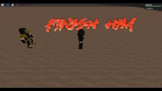 roblox - MORTAL KOMBAT FATALITY
