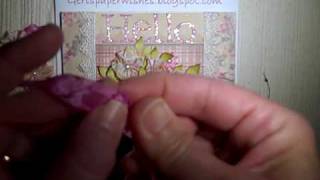 Vintage Seam Binding Flower Tutorial