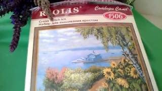 Обзор набора вышивки  Риолис 1506 Пристань