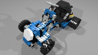 854 Lego Technic Kart