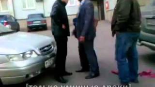 Kampf um einen Parkplatz!!! Street Fight