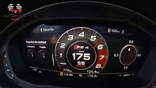 Audi rs4 R ABT 2018 Top Speed And Race Mode