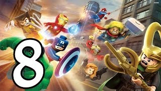 Прохождение LEGO Marvel Super Heroes — Часть 8: Догонялки на выбивание