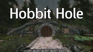 Skyrim Mods - Hobbit Hole from Lord of The Rings