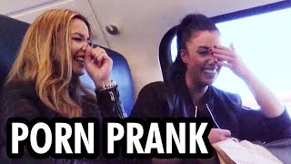 PORN PRANK ON THE TRAIN!! - AttractionGym TV