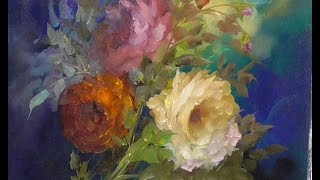 The Beauty of Oil Painting. Live Demonstration