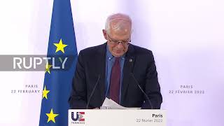 France: EU agrees on sanctions 'to hurt Russia a lot' over Ukraine crisis - Borrell