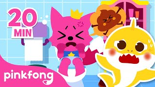 Mix - ¡No lo Aguantes! | Vamos al Baño | Tiburón Bebé | Pinkfong Canciones Infantiles