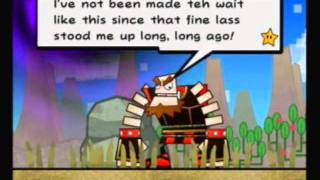 Let's Play Super Paper Mario: Part 26: Cudge yells our name!