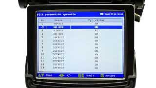Przegląd polskojęzycznego menu spawarek światłowodowych FSP UP60/H 1080p