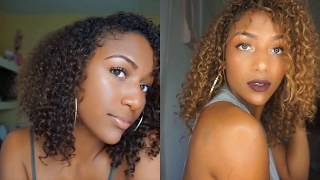 UPDATED NATURALLY CURLY HAIR ROUTINE | HEAT DAMAGE!!!