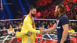 WWE Raw Sami Zayn Challenges Seth Rollins 11/6/2023