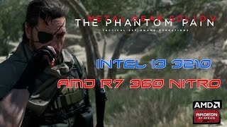 Metal Gear Solid V Phantom Pain | Gameplay 720p | R7 360 Nitro 2GB