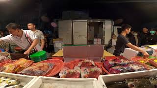 0212-11阿姨終於掏錢啦 現在站我旁邊都會被我洗腦買東西喔 連第一次來的阿姨 我也不放過 嘉義趙又廷海鮮拍賣109年星期三彰化溪湖夜市10139