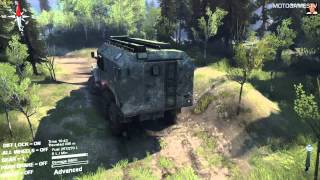 Spintires - Heavy Delivery Truck Gameplay